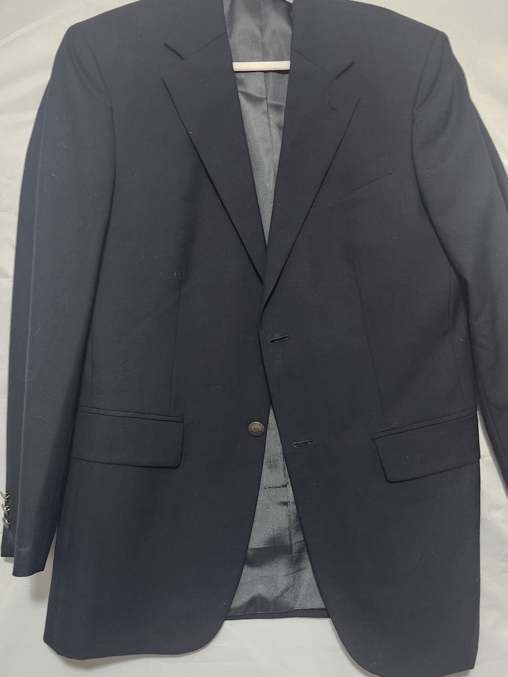 Oscar de la Renta Men's Black Sport Coat